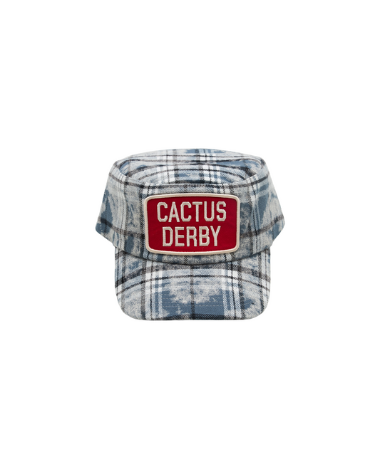 Flannel Painters Cap - Blue