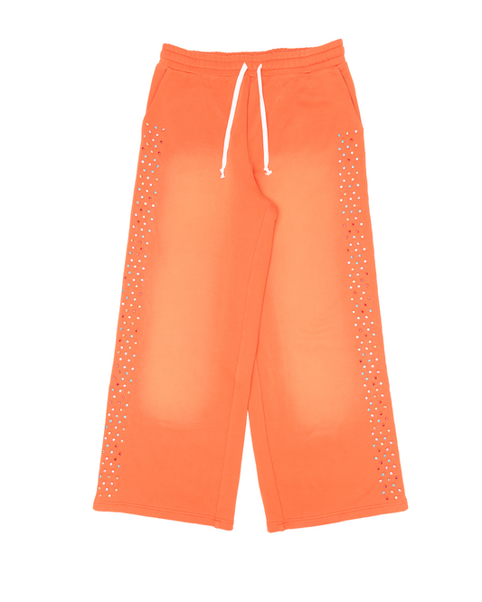 CRYSTAL CACTUS SWEATS - ORANGE