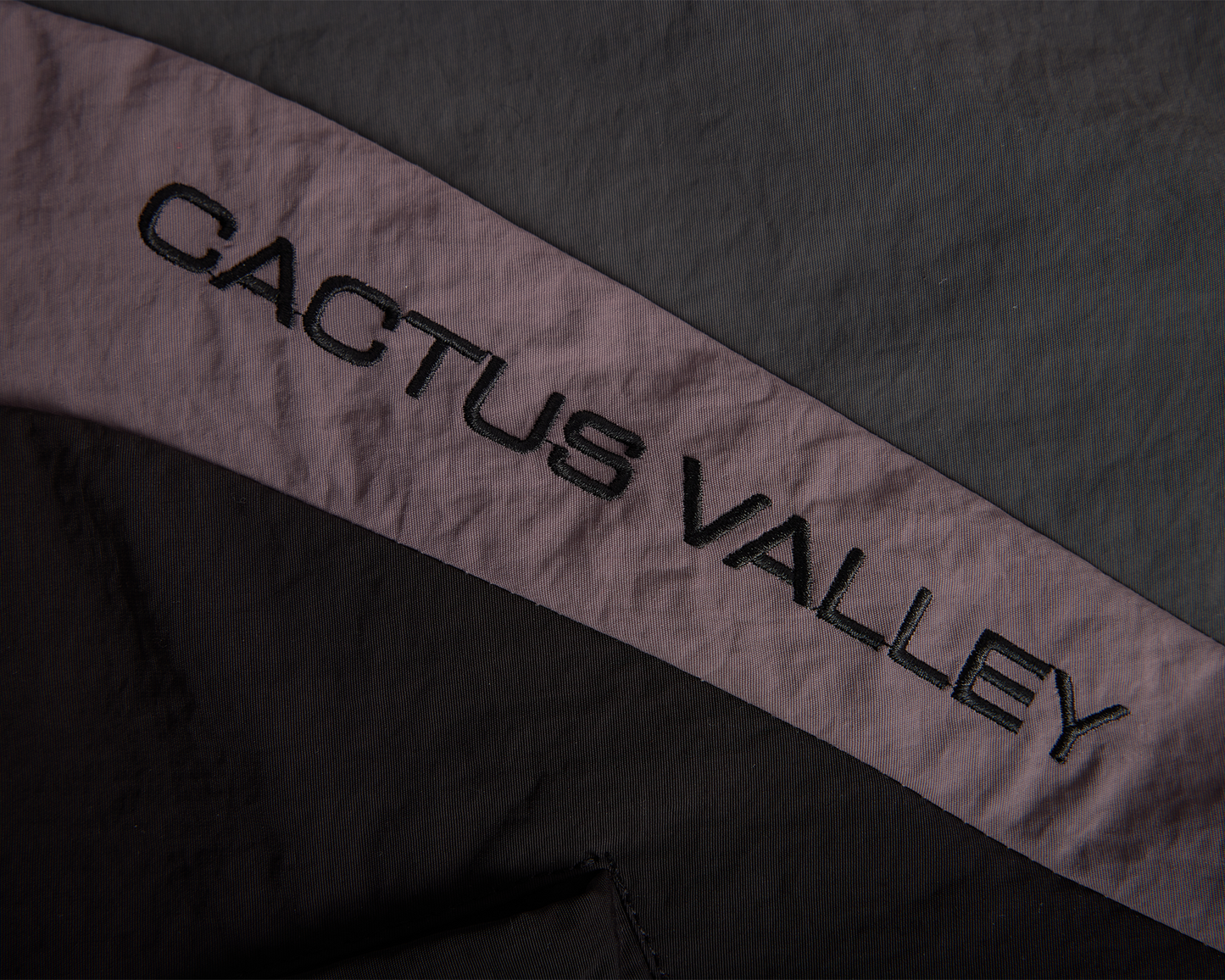 NYLON STEALTH TRACK JACKET