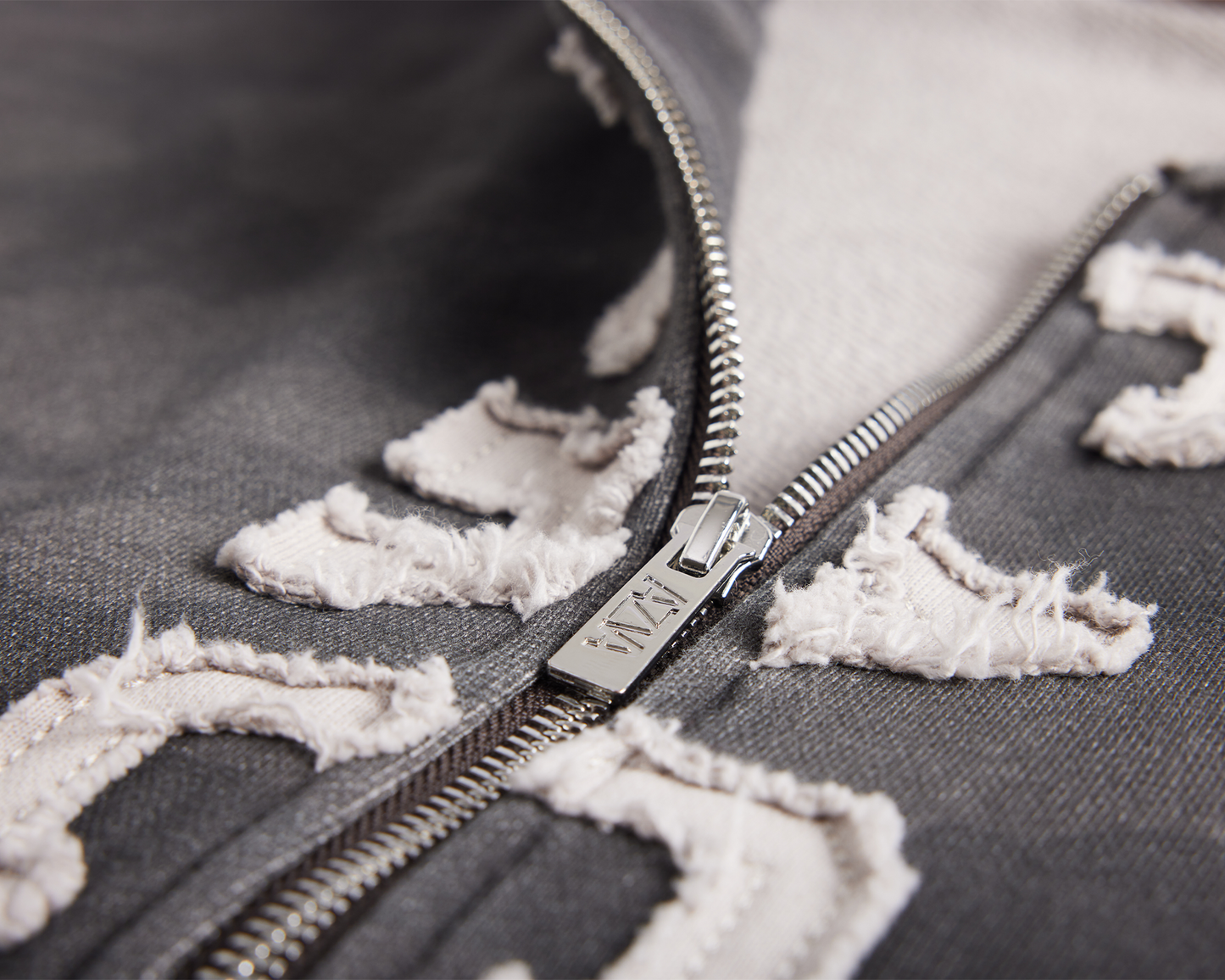 DARK CAMO ZIP UP HOODIE
