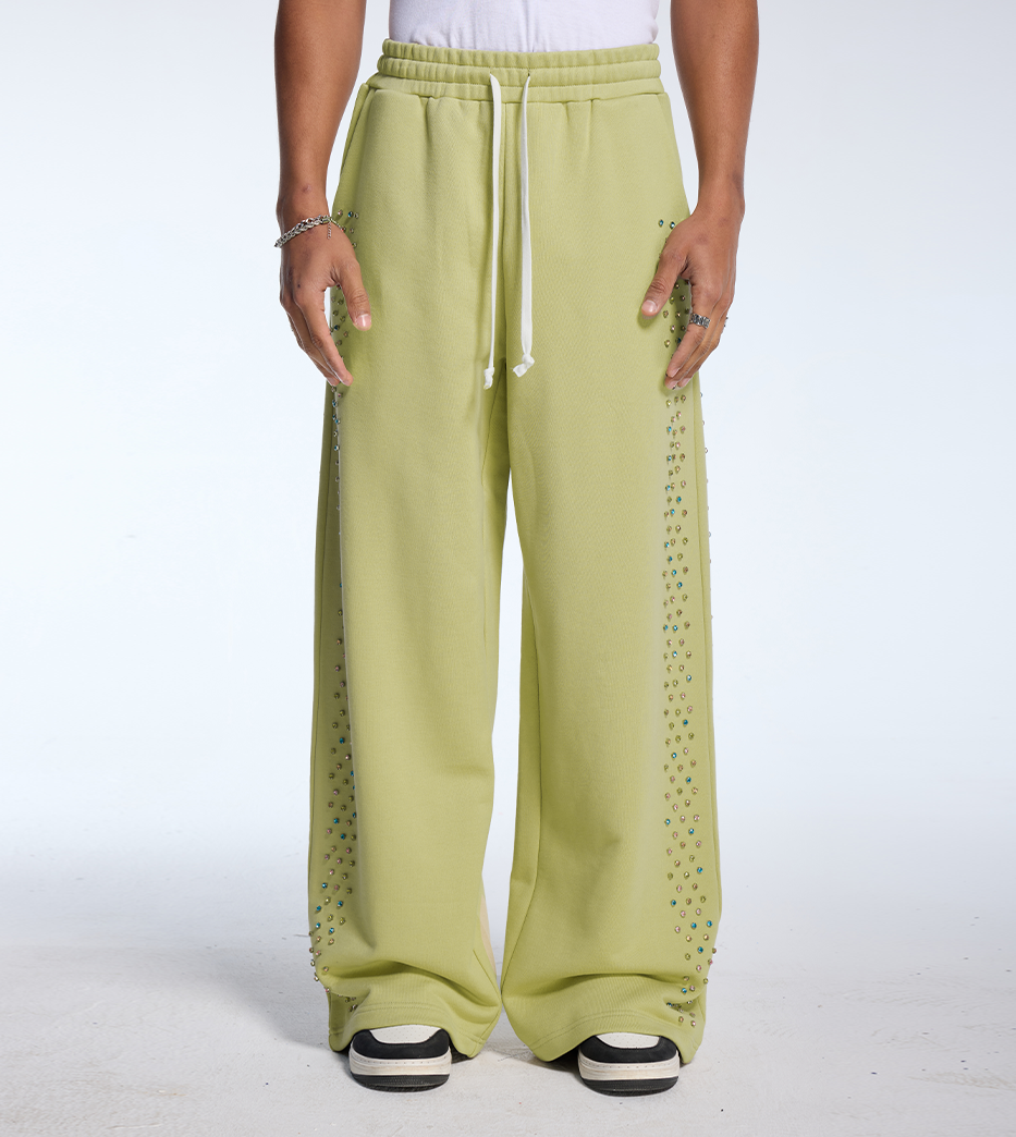 CRYSTAL CACTUS SWEATS - SAGE