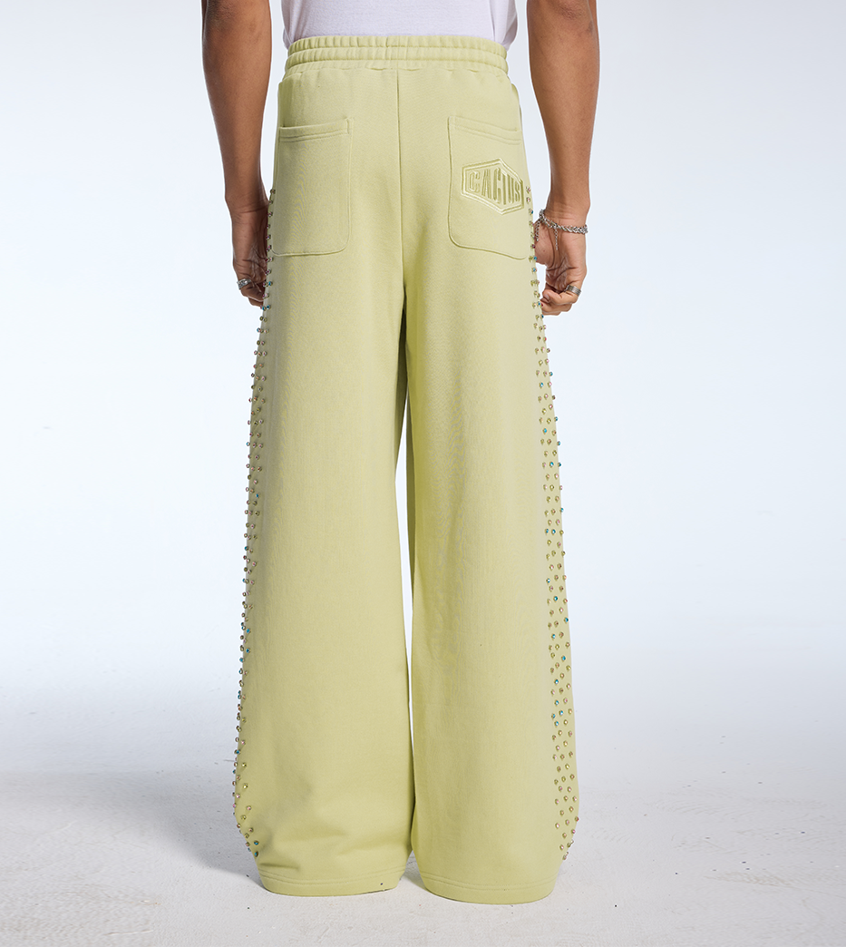 CRYSTAL CACTUS SWEATS - SAGE