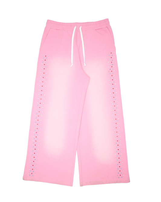 CRYSTAL CACTUS SWEATS - PINK