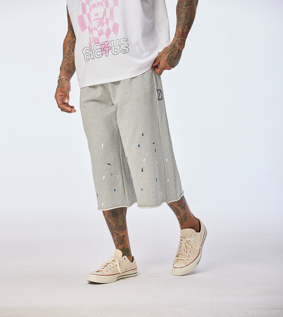 PAINT SPLATTER SHORTS