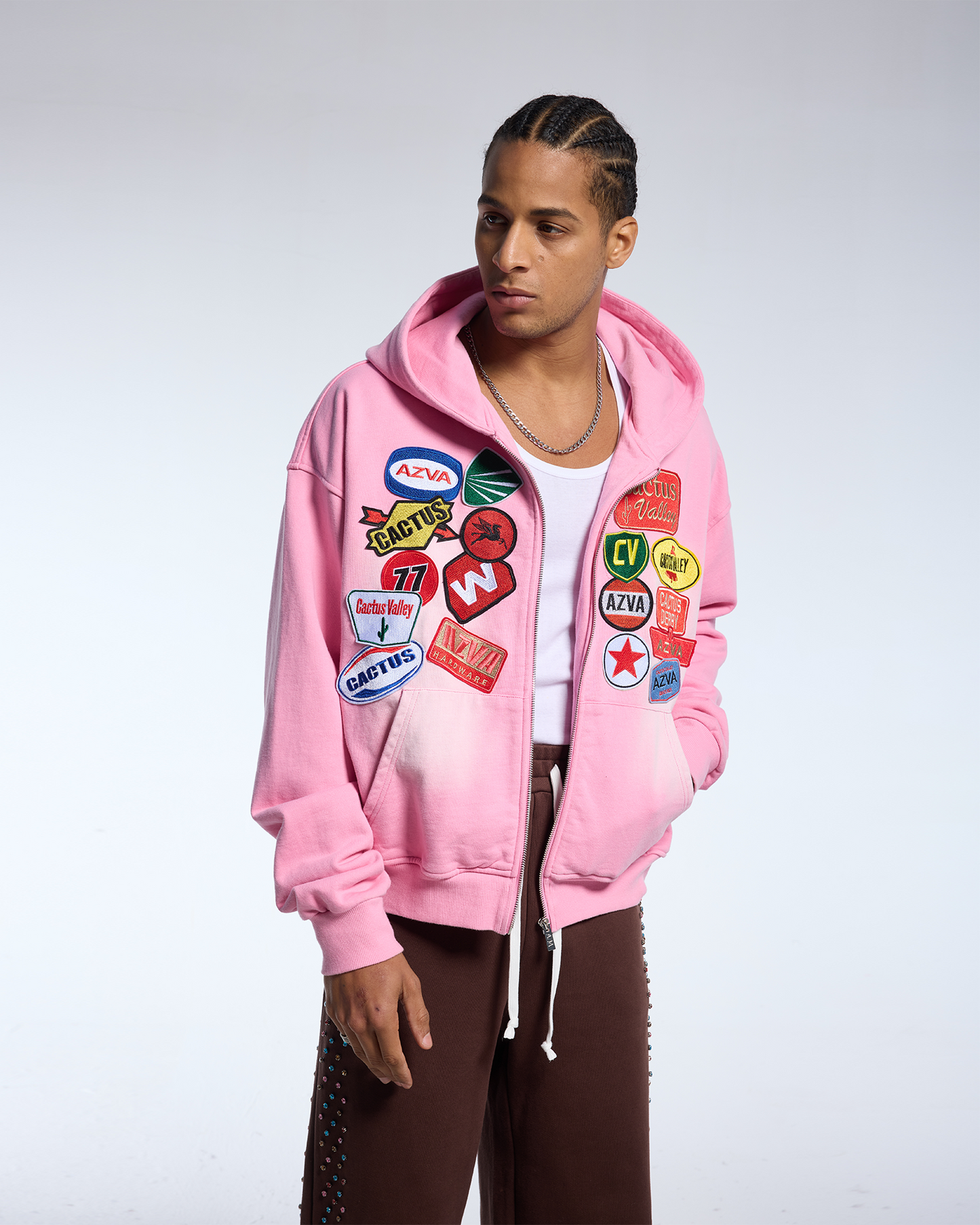 Rest Stop Hoodie - Pink