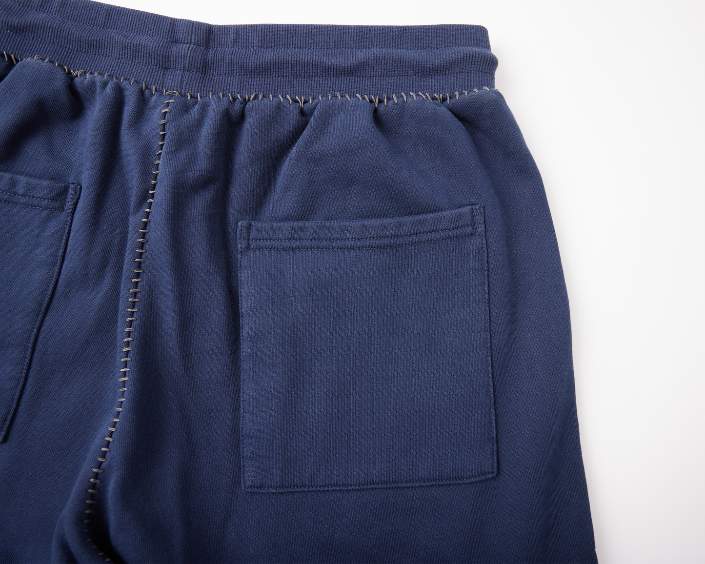 BLANKET STITCH SWEATPANTS