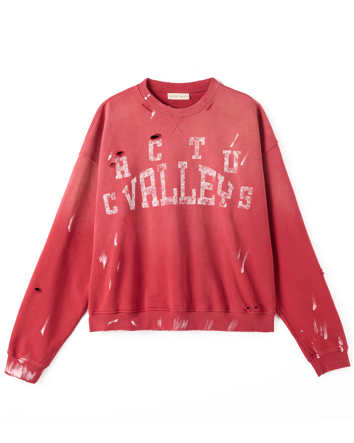 CV Red Paint Splatter Crew