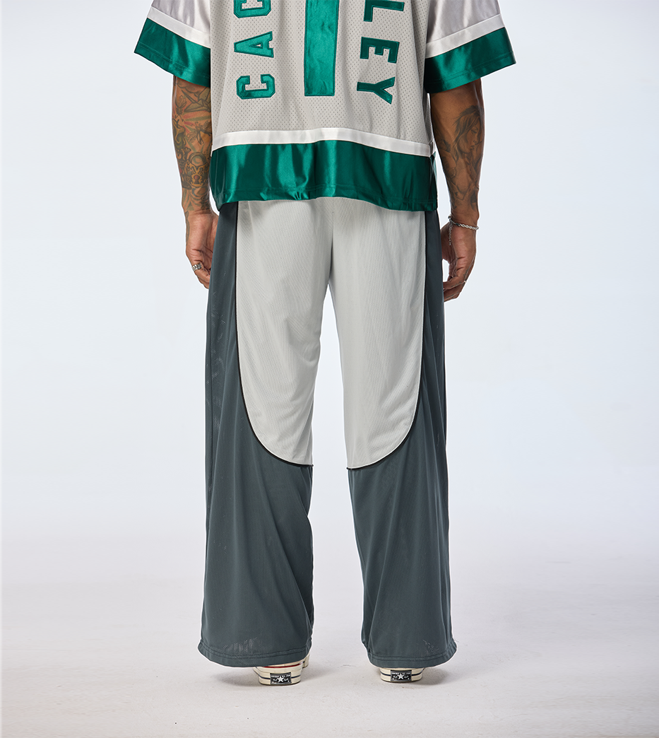 Two Tone MESH PANTS