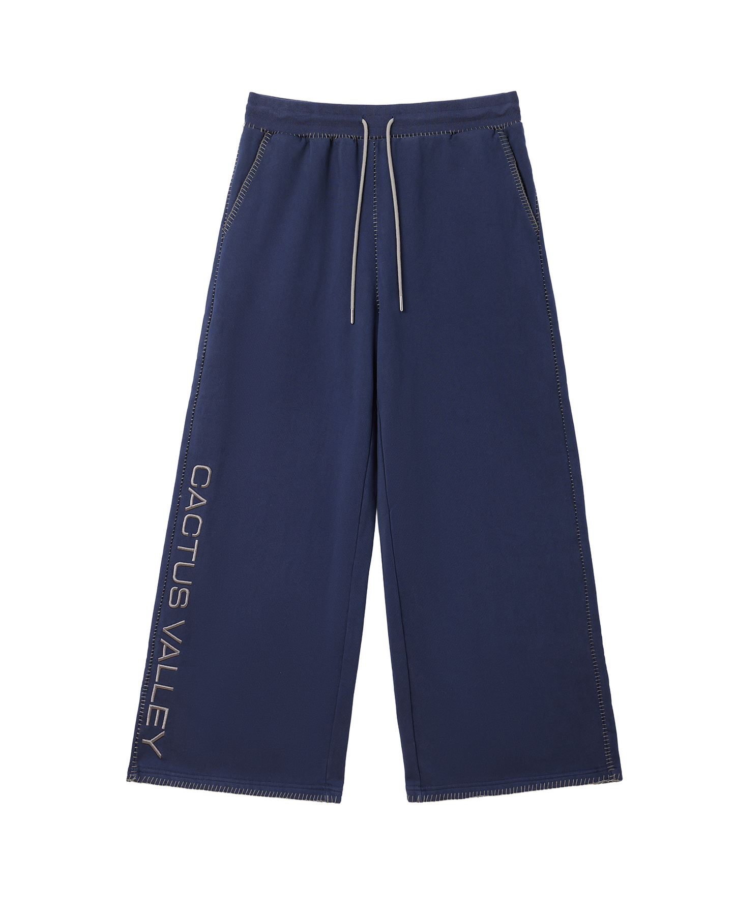 BLANKET STITCH SWEATPANTS