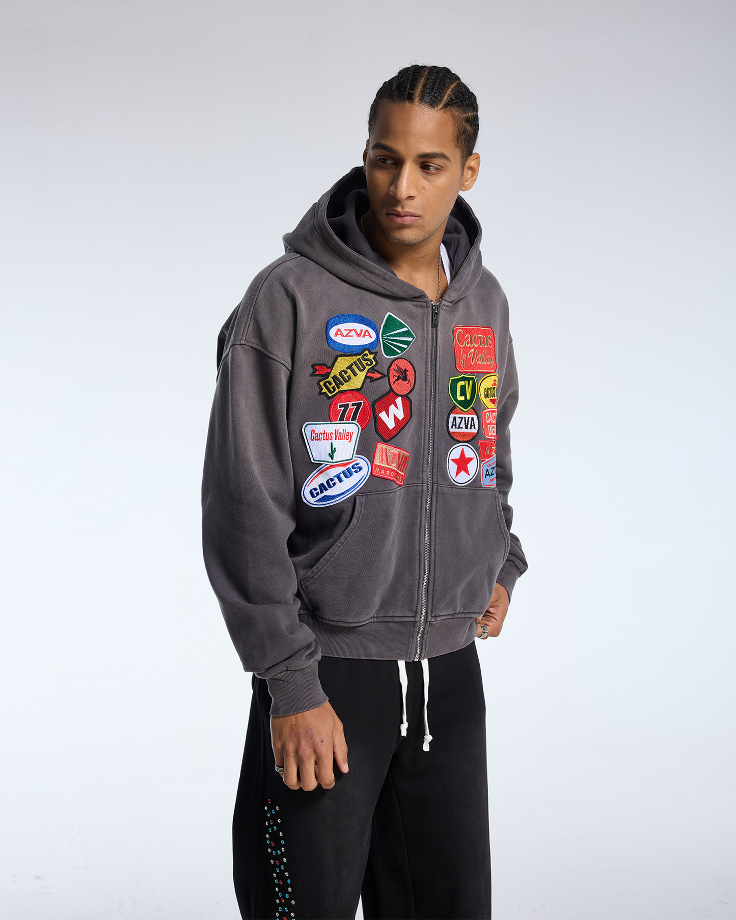 Rest Stop Hoodie - Vintage Black