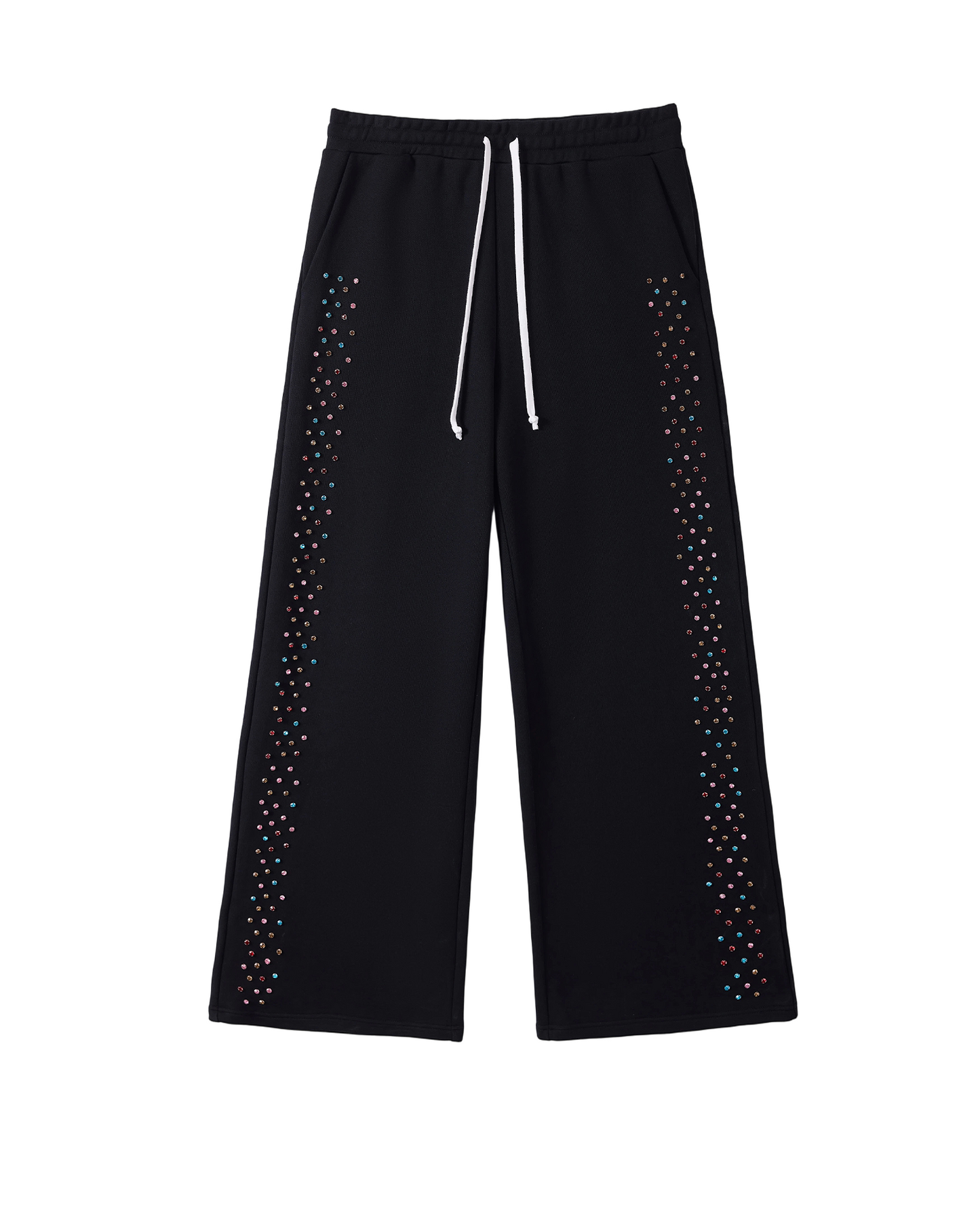 Crystal Cactus Sweats - Black