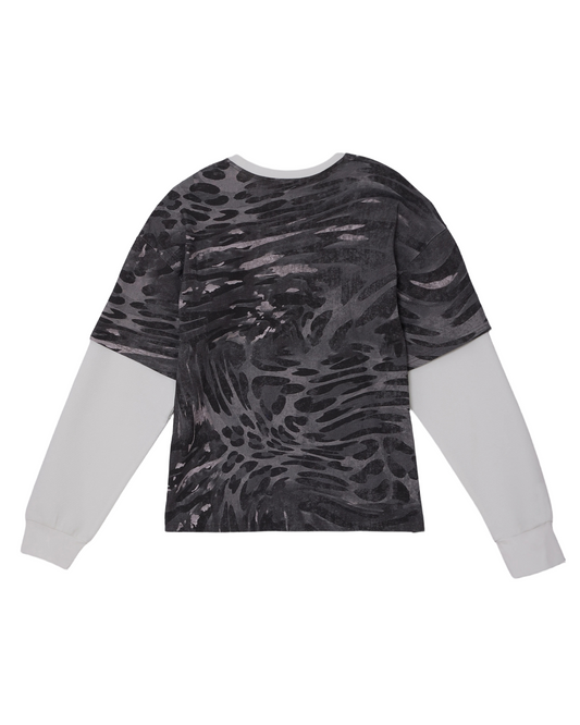 Cactus Abstract Long-Sleeve