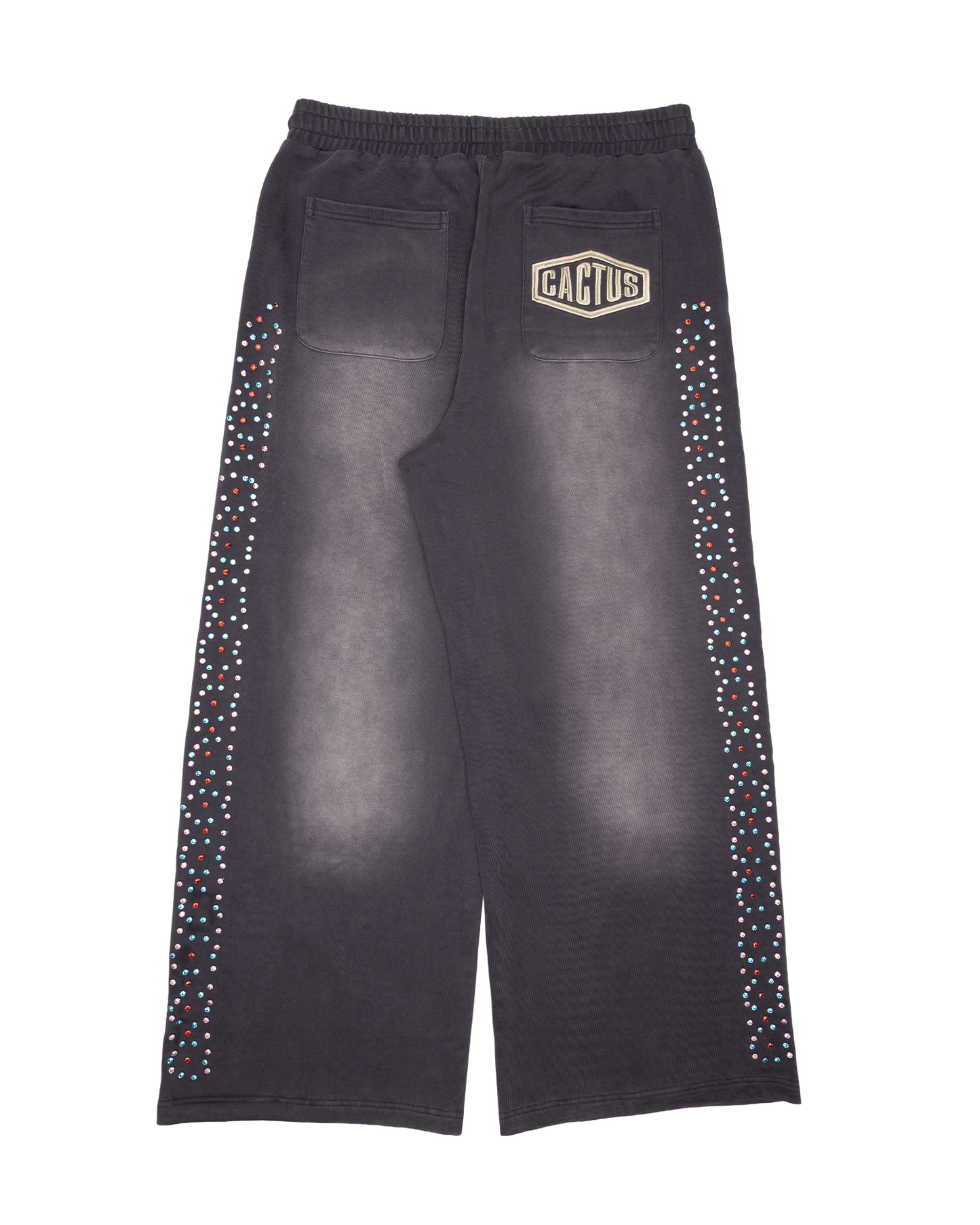 CRYSTAL CACTUS SWEATS - VINTAGE BLACK