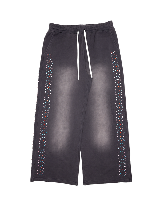 CRYSTAL CACTUS SWEATS - VINTAGE BLACK