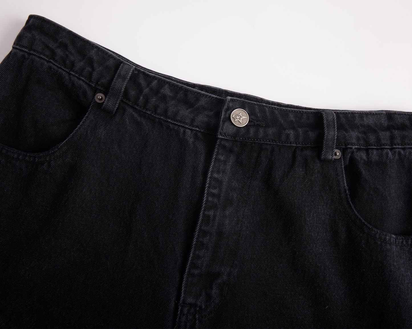 CV Premium Baggy Denim - Black