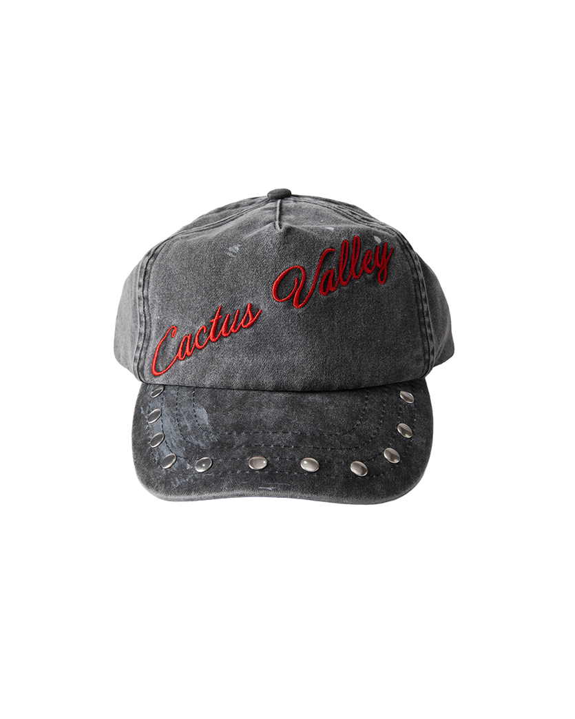 STUDDED SCRAPS CAP