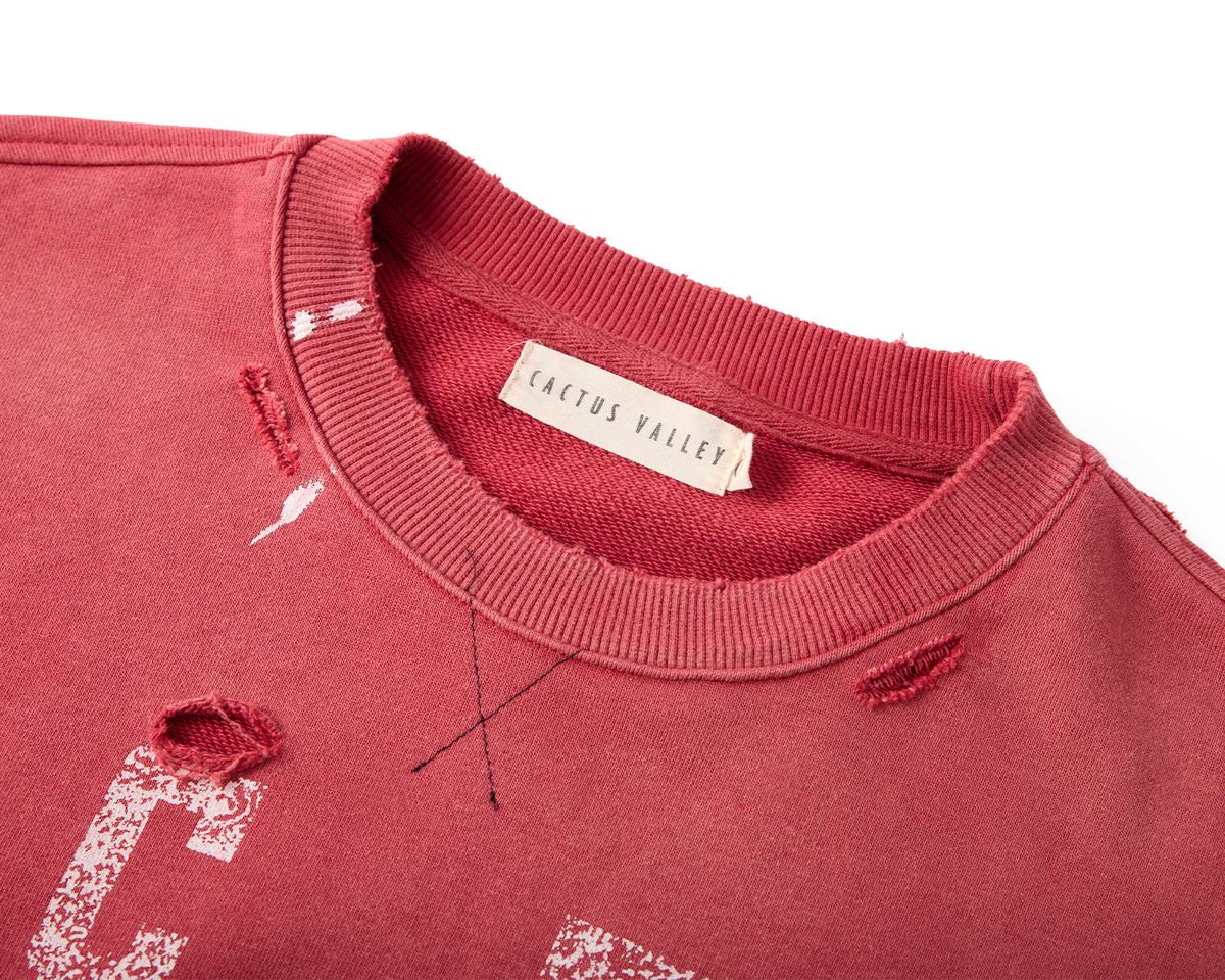 CV Red Paint Splatter Crew