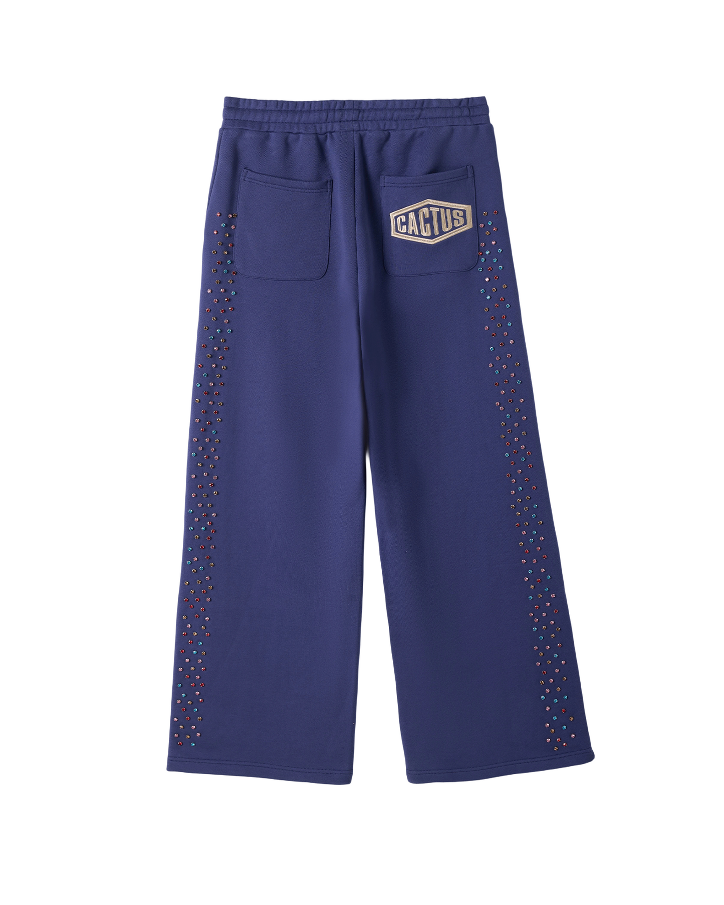 Crystal Cactus Sweats - Navy