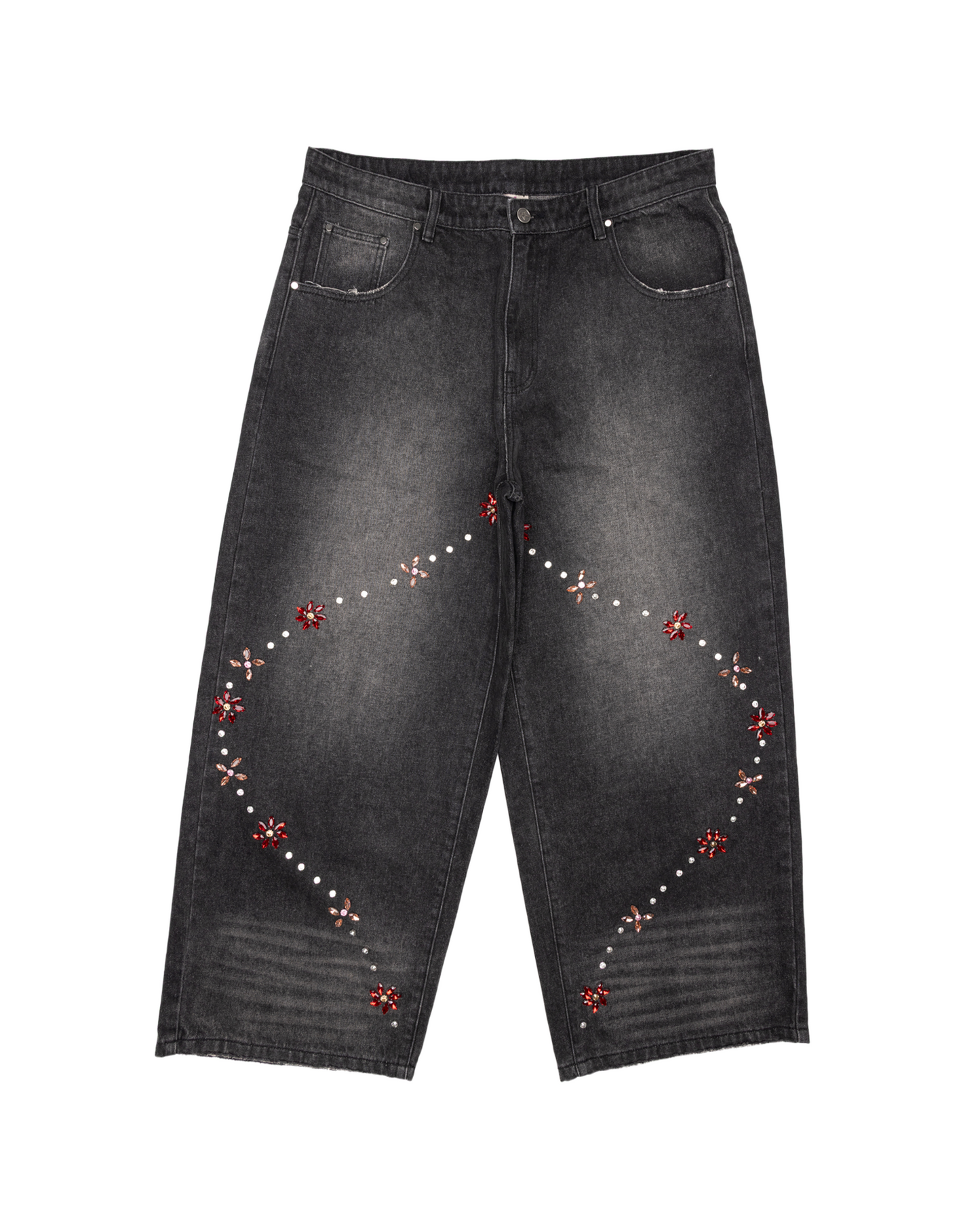 FLOWER CRYSTAL DENIM