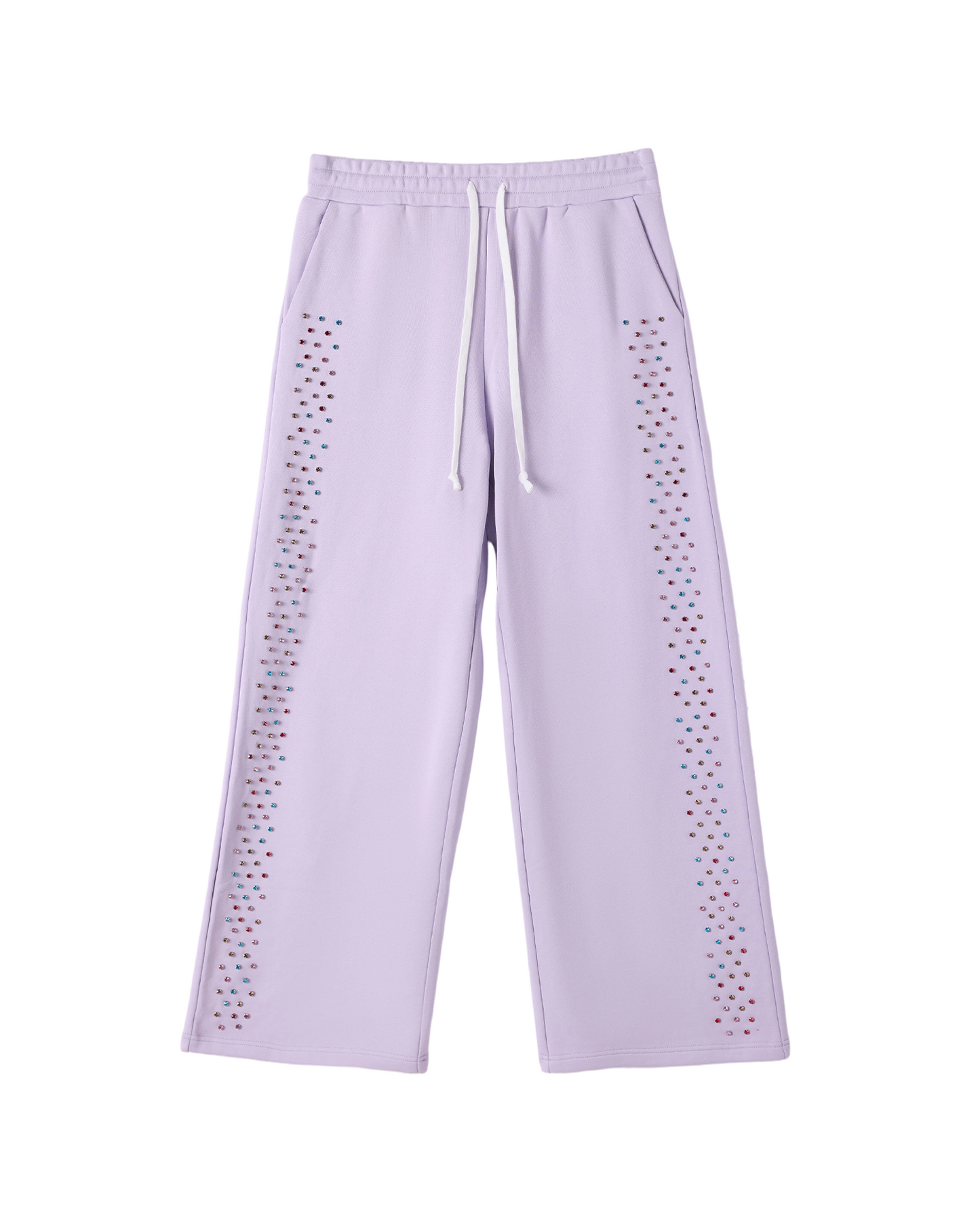 CRYSTAL CACTUS SWEATS - LAVENDER