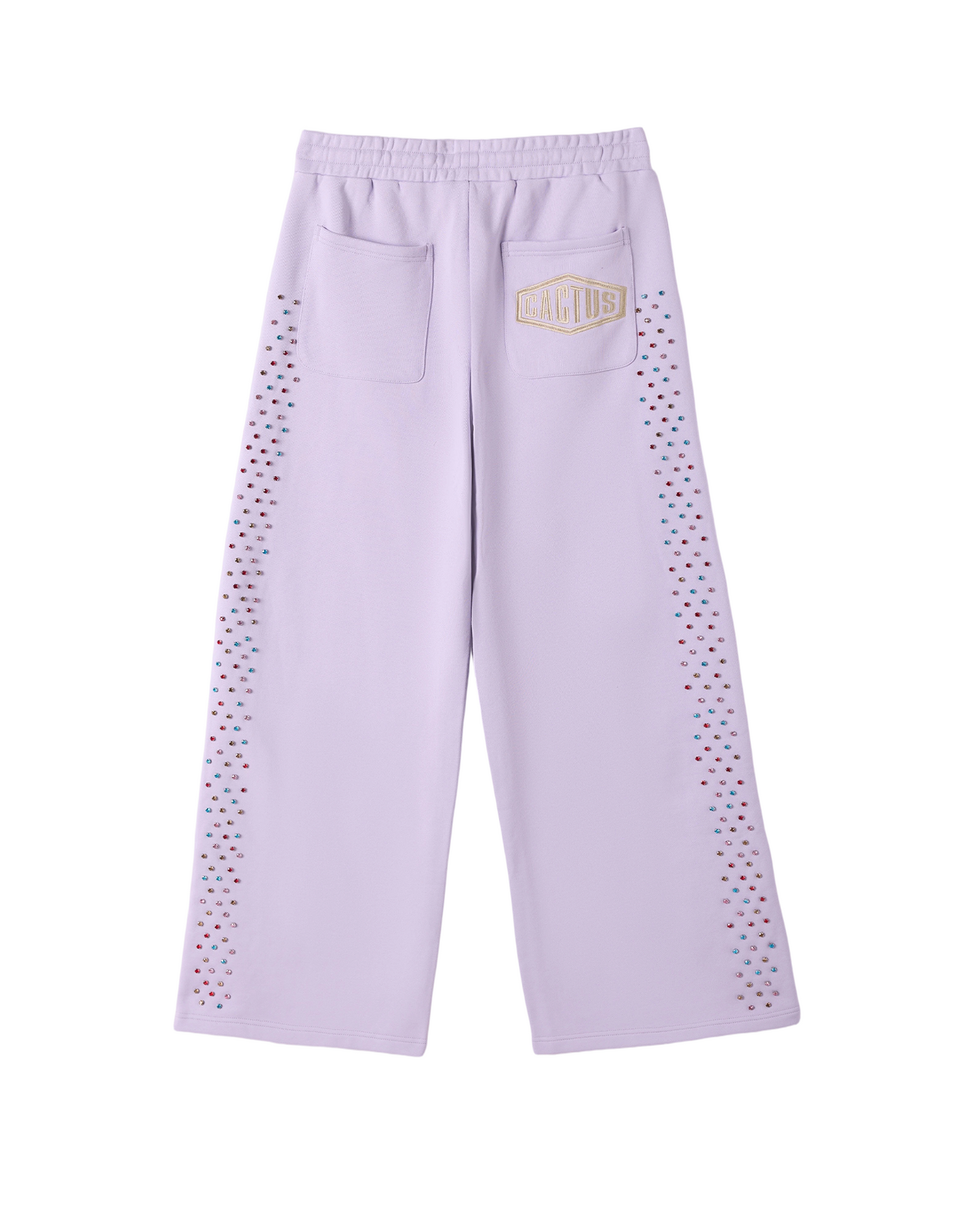 CRYSTAL CACTUS SWEATS - LAVENDER