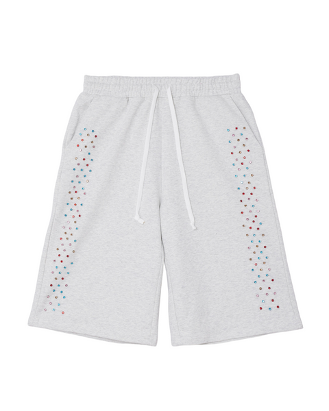 Crystal Cactus Sweat Shorts - Grey – AZVA