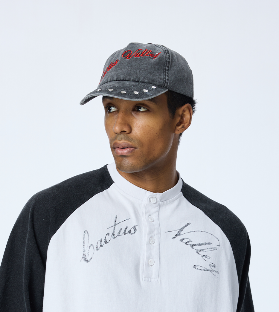 STUDDED SCRAPS CAP