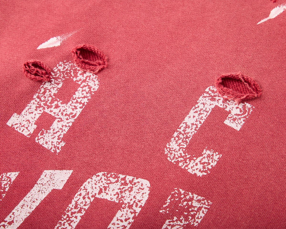 CV Red Paint Splatter Crew