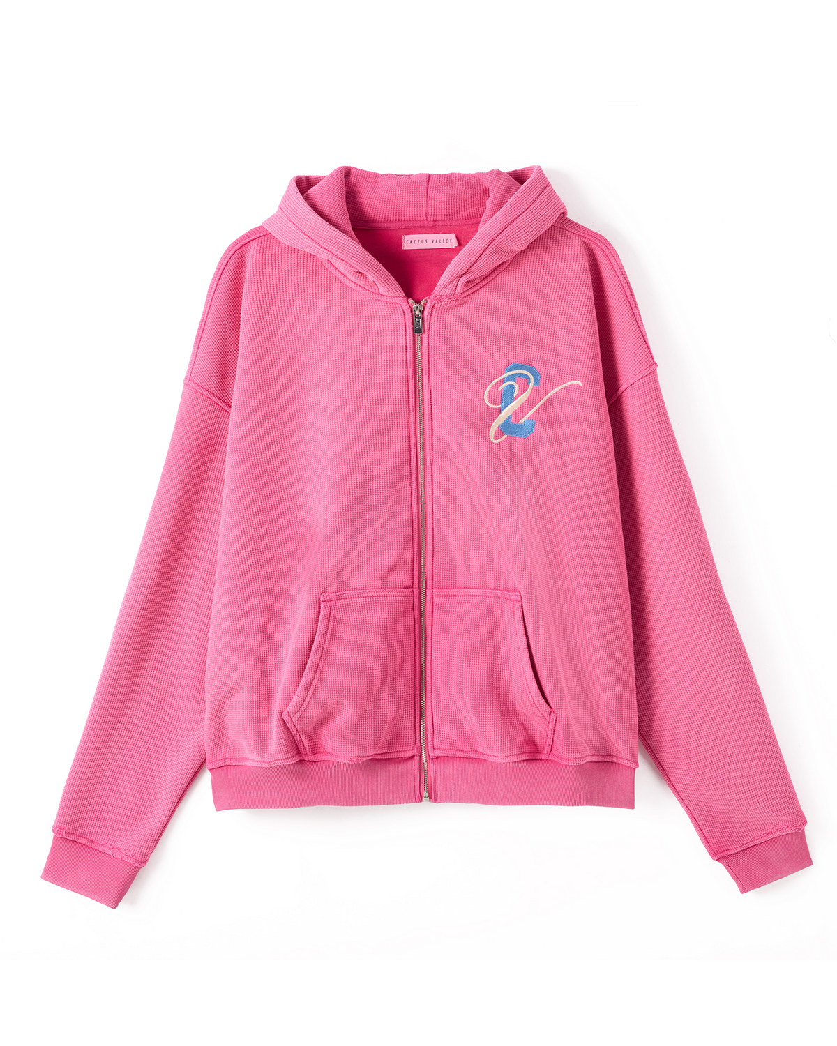 Bubble Gum Zip-Up Hoodie