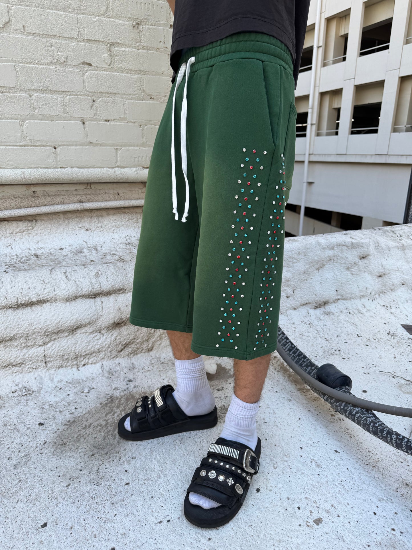 Hidden Crystal Sweat Shorts