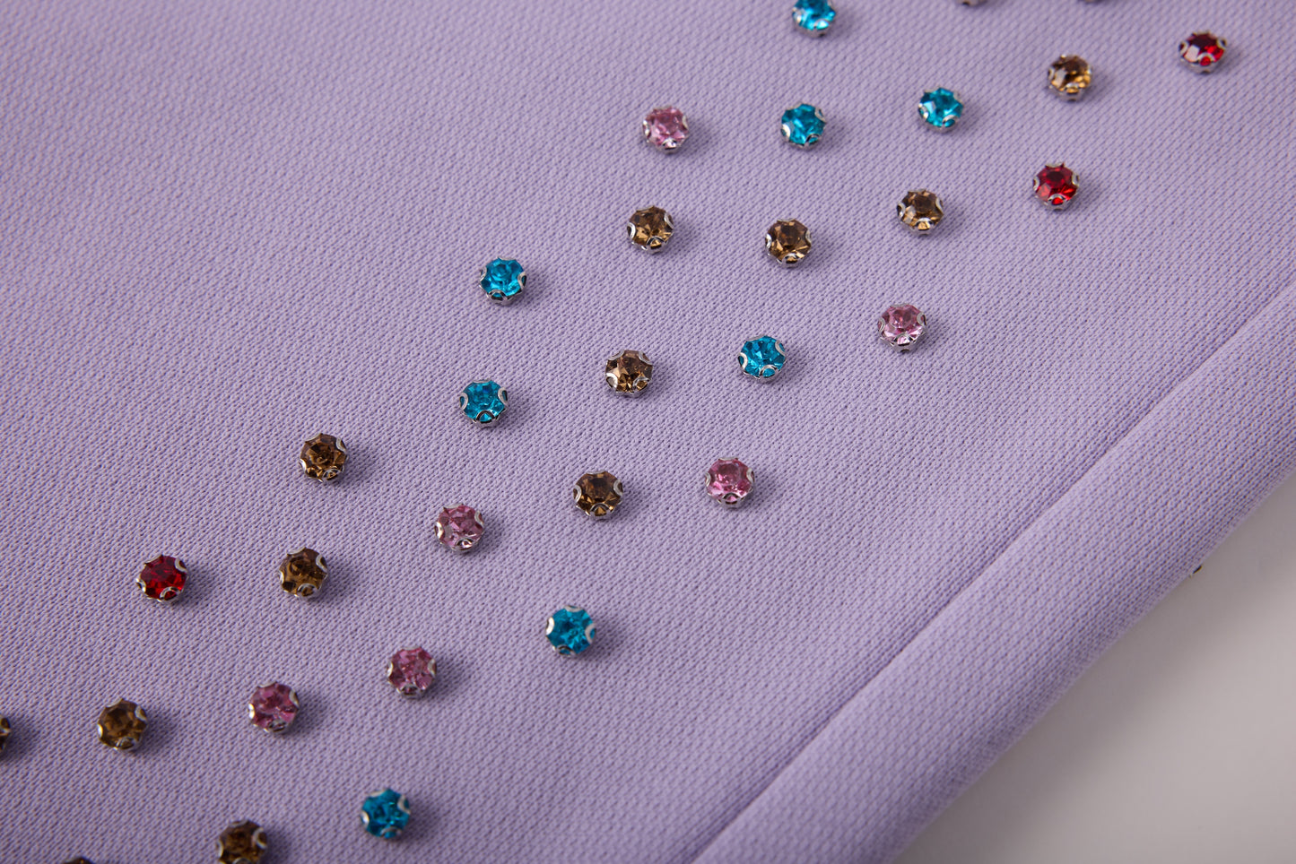 CRYSTAL CACTUS SWEATS - LAVENDER