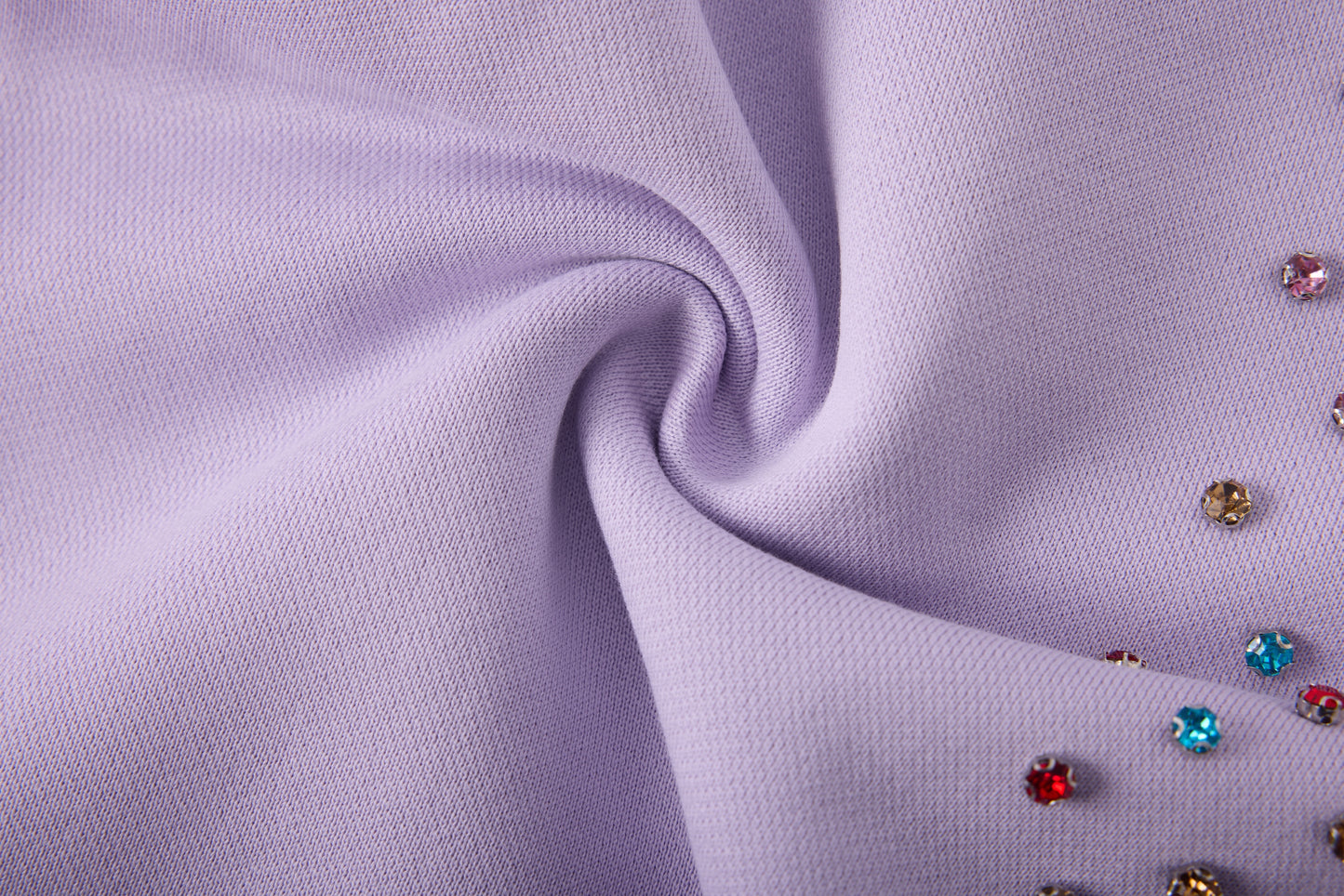 CRYSTAL CACTUS SWEATS - LAVENDER