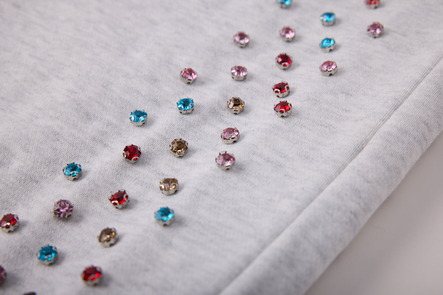 Crystal Cactus Sweats - Grey