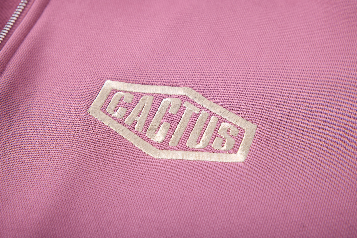 Crystal Cactus Zip Hoodie