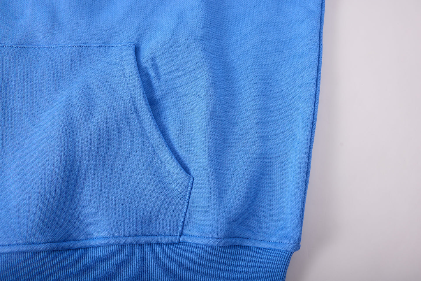 CRYSTAL CACTUS ZIP HOODIE - BABY BLUE