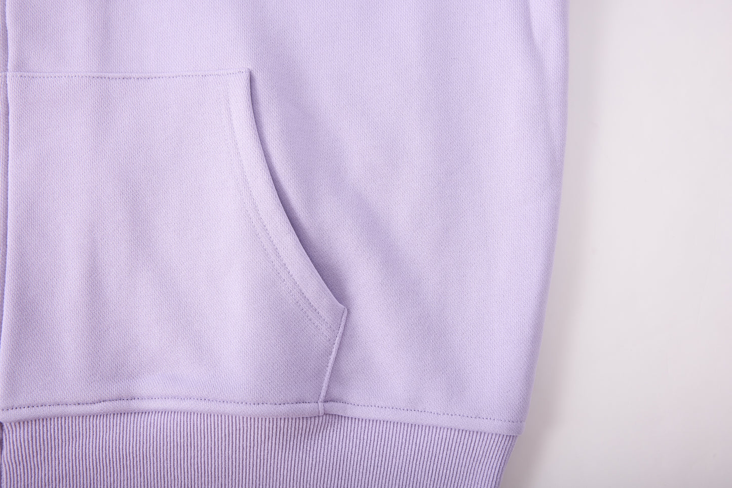 CRYSTAL CACTUS ZIP HOODIE - LAVENDER