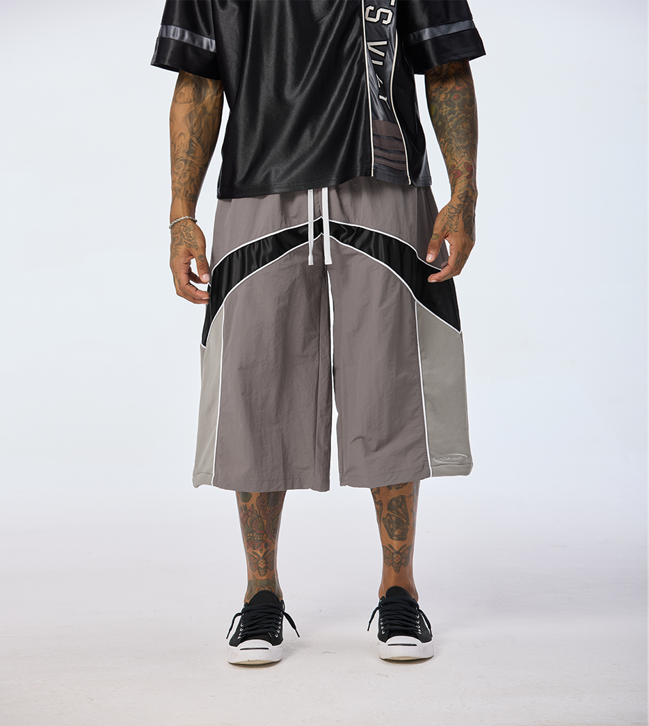 BAGGY TRACK SHORTS - AZVA