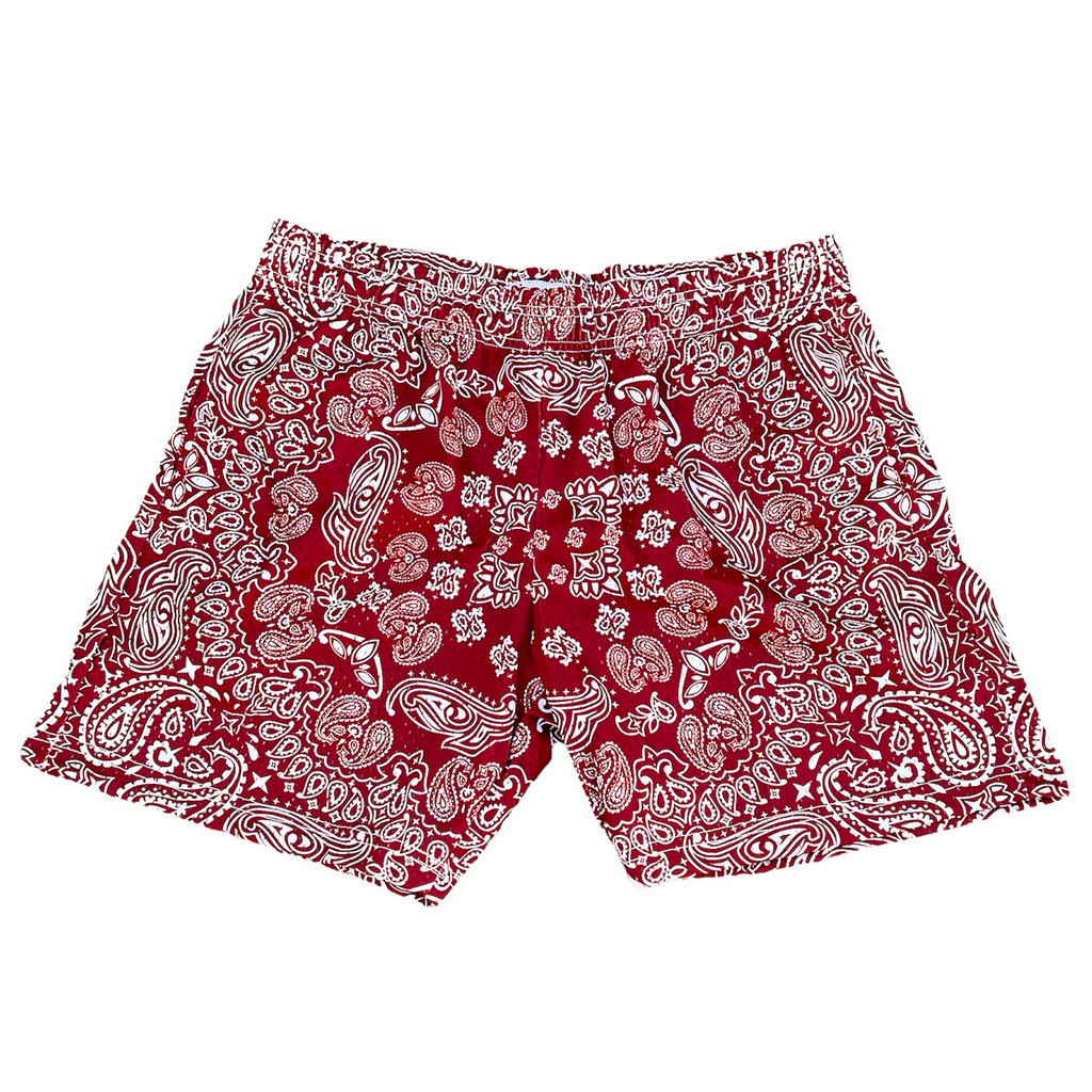 MARIANNA PAPERBAG SHORTS IN PAISLEY - Honest Boutique
