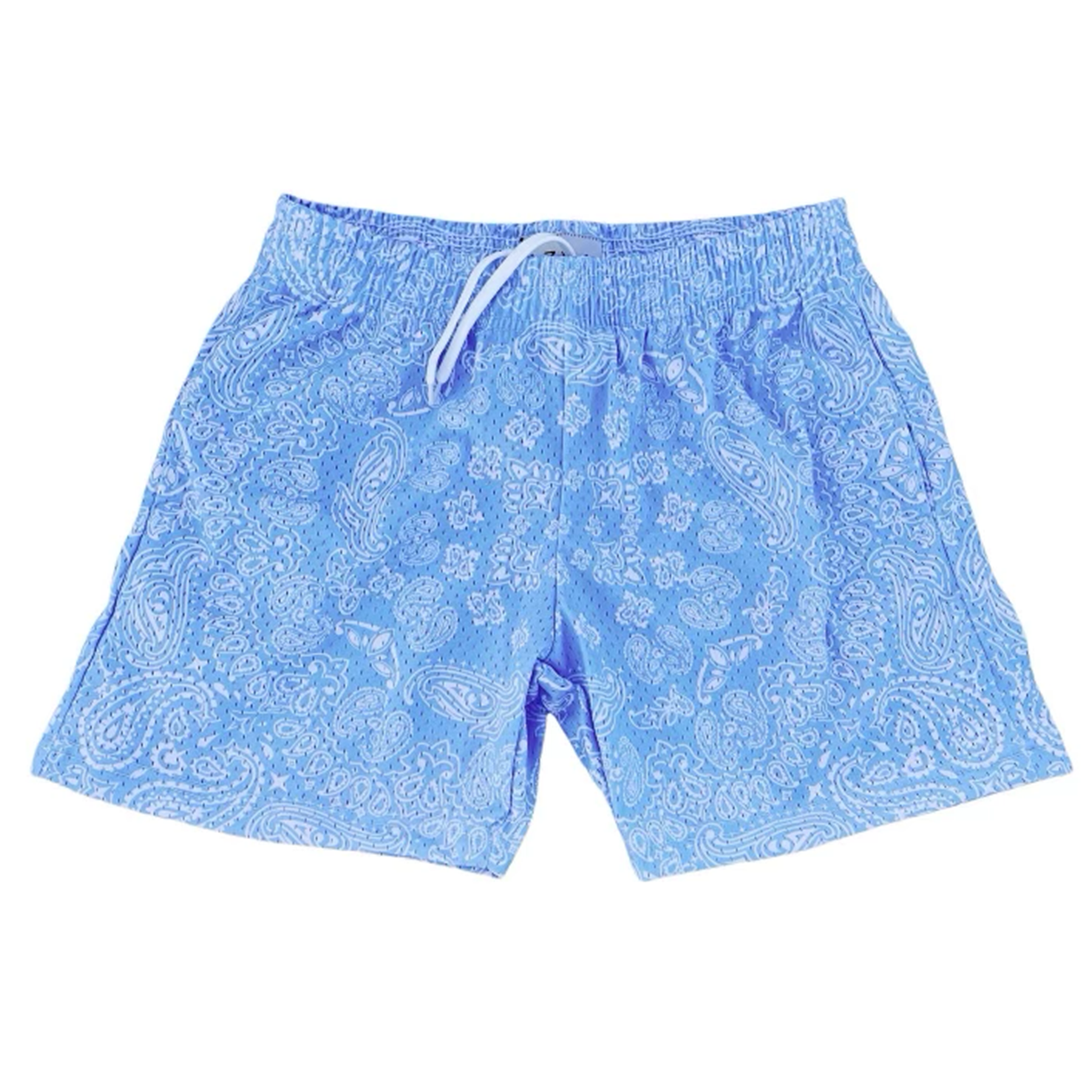 UNC Mesh Paisley – Blue AZVA Shorts